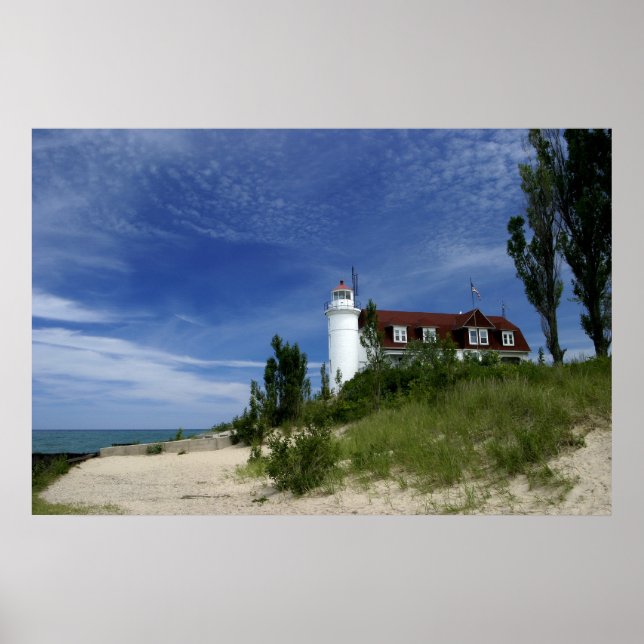 Póster Point Betsie Lighthouse (Frente)