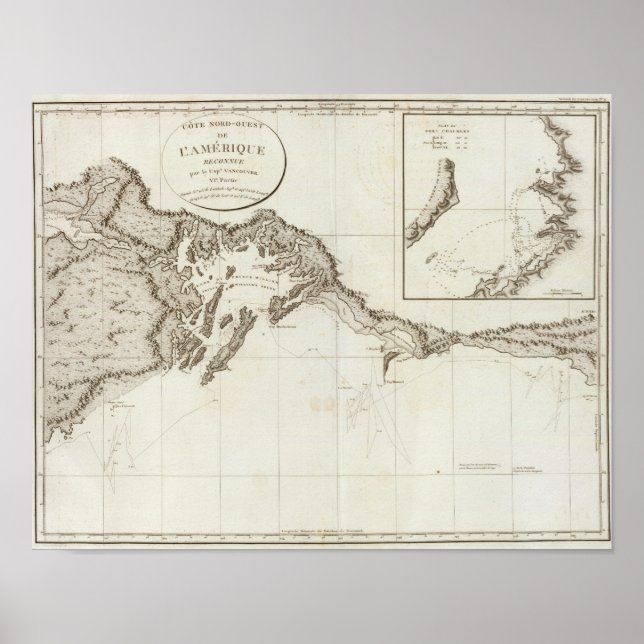 Póster Point Riou to Point Possession Alaska (Frente)