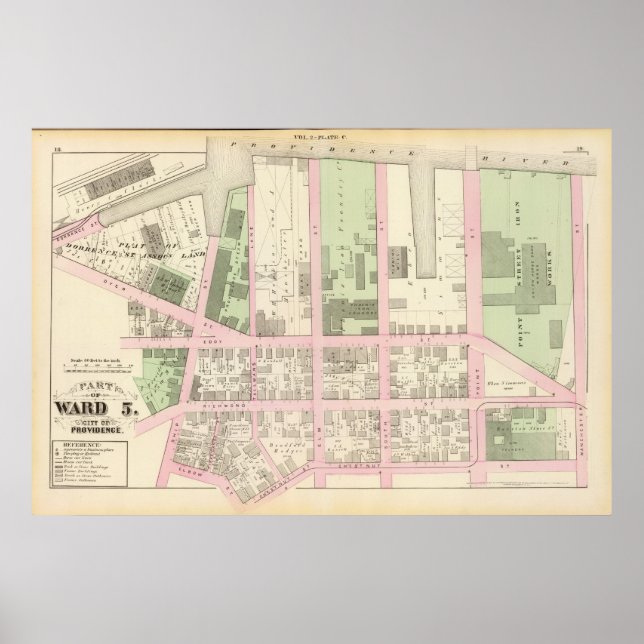 Póster Point Street Iron Works Phnix Iron Foundry (Frente)