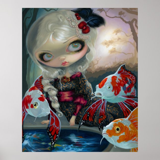 Póster Poissons Volants Le Bassin des Carpes ART IMPRESSÃ (Frente)