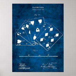 Poster Poker Game Playing Card Wall Art n.º 5