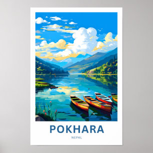 Poster Pokhara Viagem Nepal