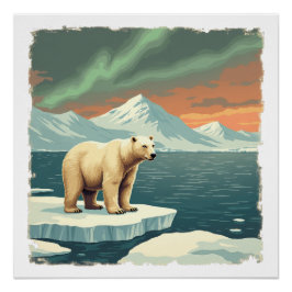 Póster Polar Bear Poster
