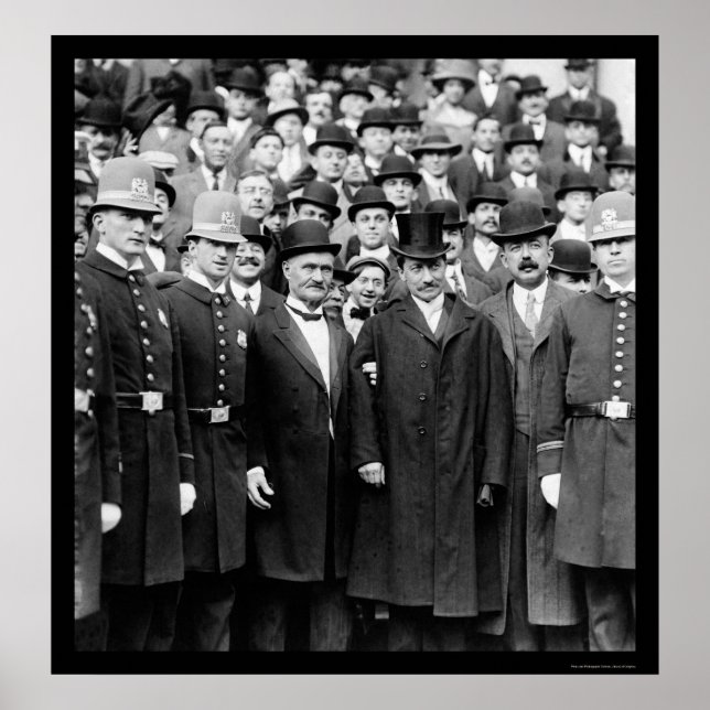 Póster Polar Explorer Frederick Cook 1909 (Frente)