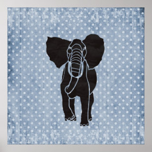 Poster Polca do elefante