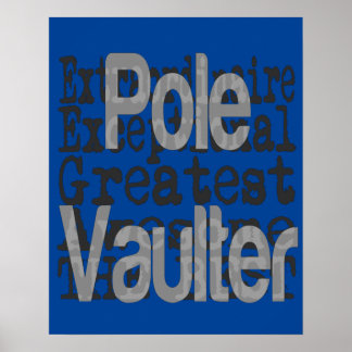 Poster Pole Vaulter Extraordinaire