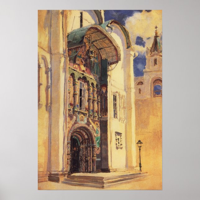 Poster Polenov - Portão Sul da Catedral (Frente)