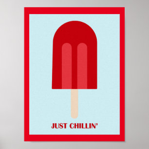 PÓSTER POLÍCIA APENAS REFRIGERANDO TRATADOS DE VERÃO DI