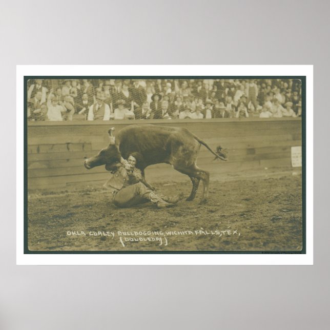 Poster Polícia de Oklahoma. (Frente)