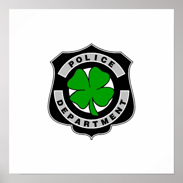 Póster Policiais irlandeses (Frente)