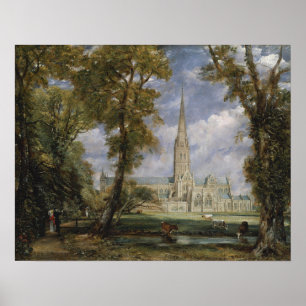 Poster Policial - Catedral de Salisbury