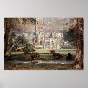 Poster Policial - Vista Catedral de Salisbury