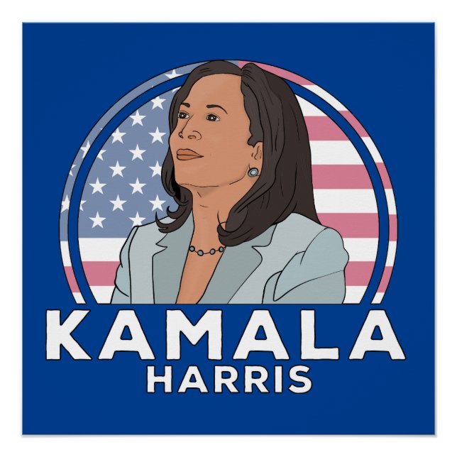 Póster Política Kamala Harris (Frente)