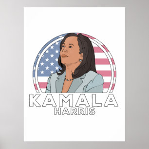 Poster Política Kamala Harris