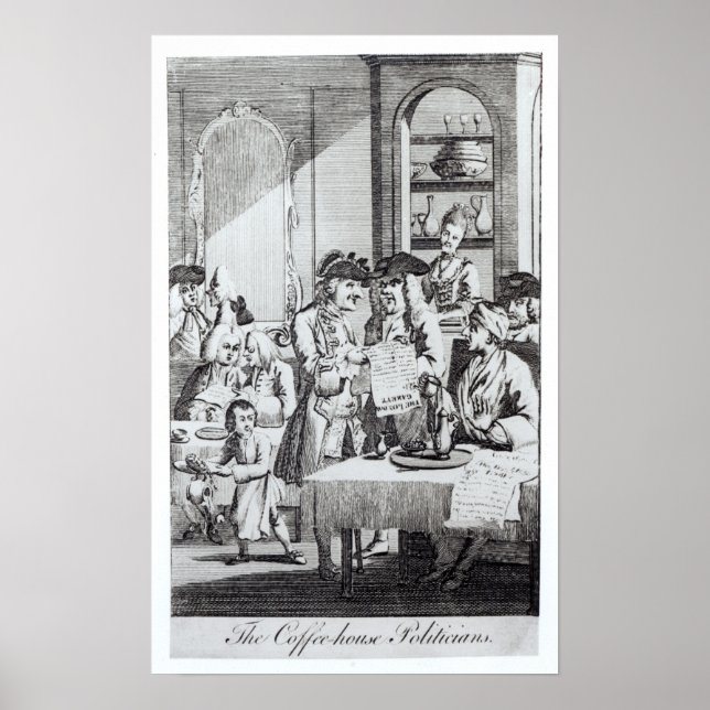 Póster Políticos da Casa do Café (Frente)