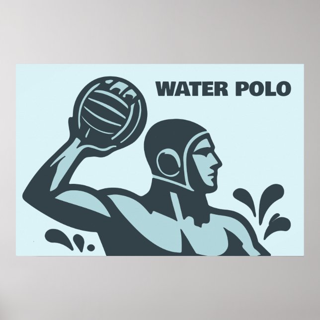 Poster Polo Aquático (Frente)