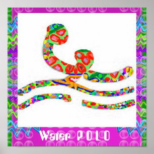 Póster Polo Aquático - Passatempo, Exercício, Esportes