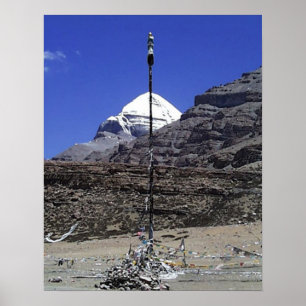 Póster Pólo da liberdade de Kailash