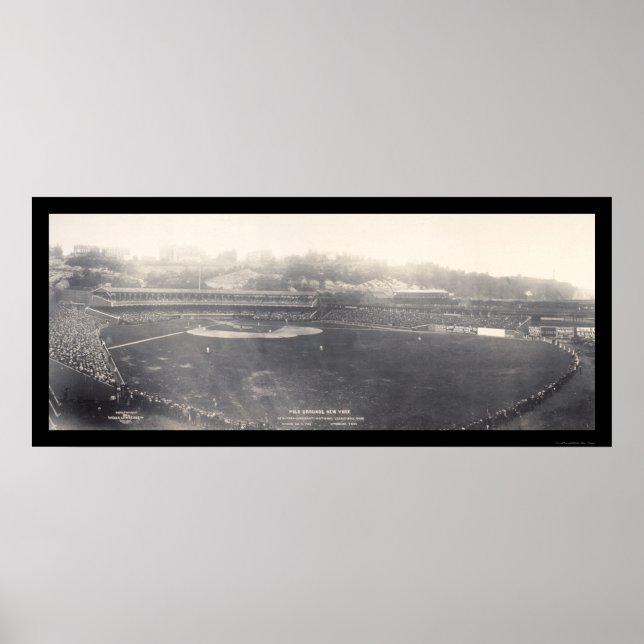 Póster Polo NY Baseball Foto 1904 (Frente)
