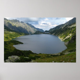 Poster Polonês Cinco Likes Valley, Tatras