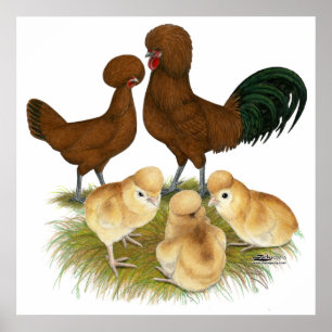 Póster Polonês:  Família vermelha