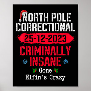 Poster Polonês Norte Correto Criminalmente Insano Saiu El