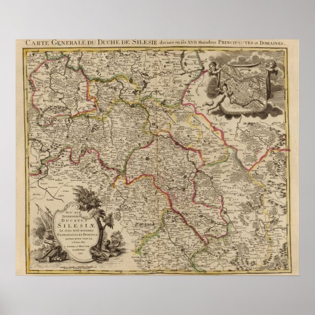 Póster Polônia de Wroclaw (Frente)