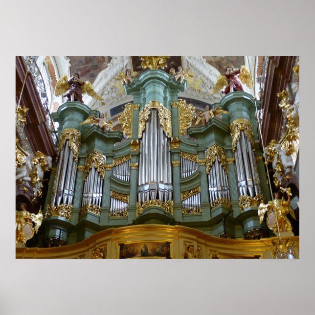 Póster Polônia Pipe Organ (Frente)