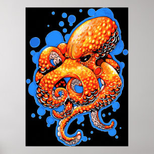 Póster Polvo alaranjado