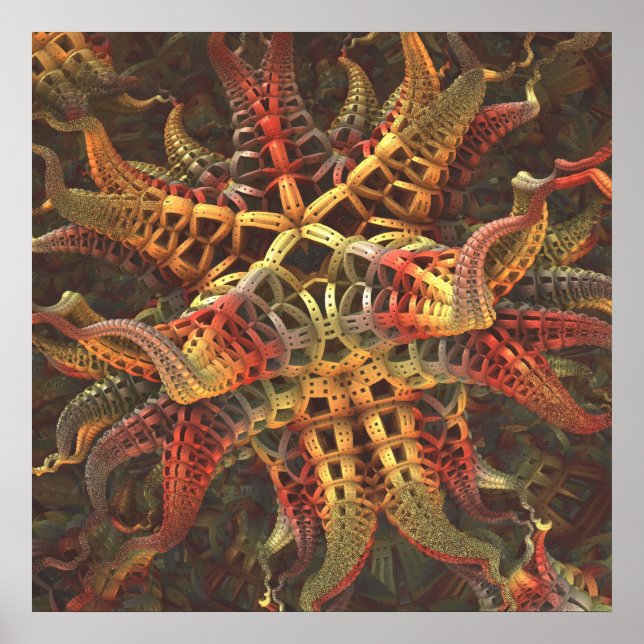 Poster Polvo de alienígena (Frente)