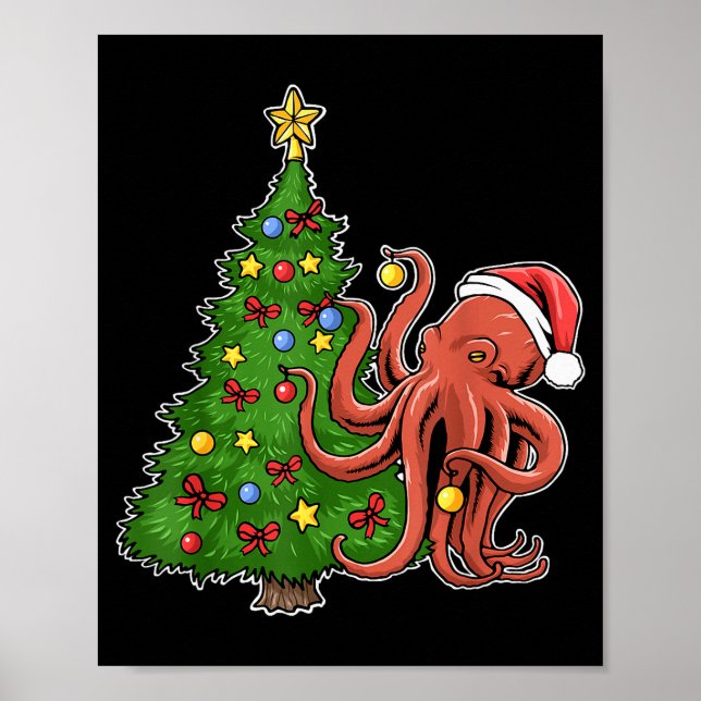 Poster Polvo de Natal (Frente)