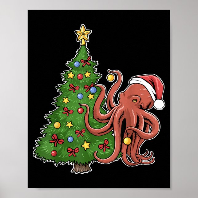 Poster Polvo de Natal (Frente)