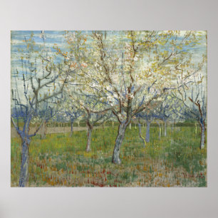Poster Pomar cor-de-rosa por Vincent van Gogh