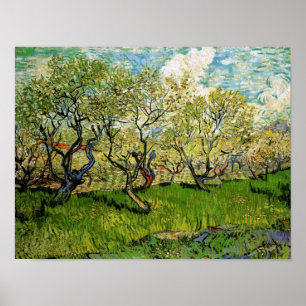 Póster Pomar em Blossom Amsterdam Van Gogh de Arte Bela