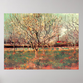 Poster Pomar em Flor, Ameixeiras por Vincent van Gogh