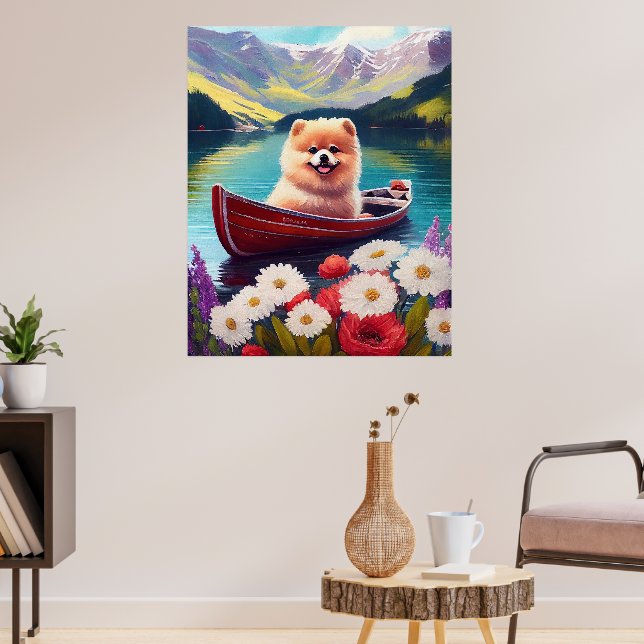 Poster Pomeraniano em um remo: Uma aventura cênica (Sala de Estar 3)