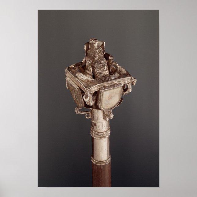 Póster Pommel do bastão consistente representado (Frente)