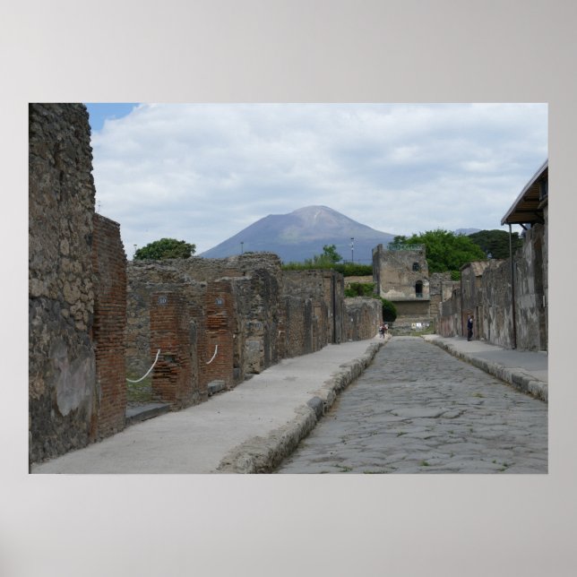 Póster Pompeii-Vesúvio (Frente)