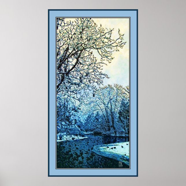 Póster Pond Congelado (Frente)