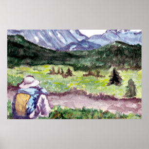 POSTER PONDEROSA REPRODUZ POR HARRIET DAVIDSOHN - ARTISTA
