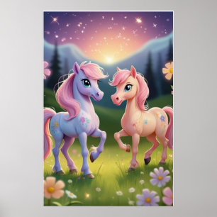Poster Pôneis