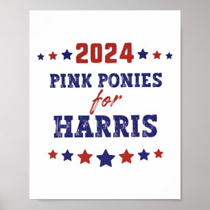 Poster Pôneis Para Kamala-harris 2024