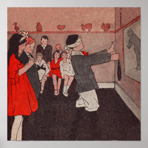 Póster Ponha a cauda Donkey