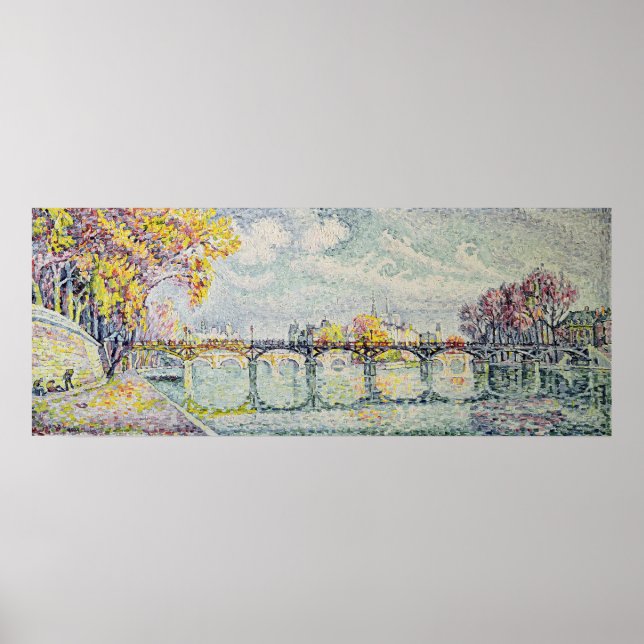 Poster Pont des Arts, 1928 (Frente)