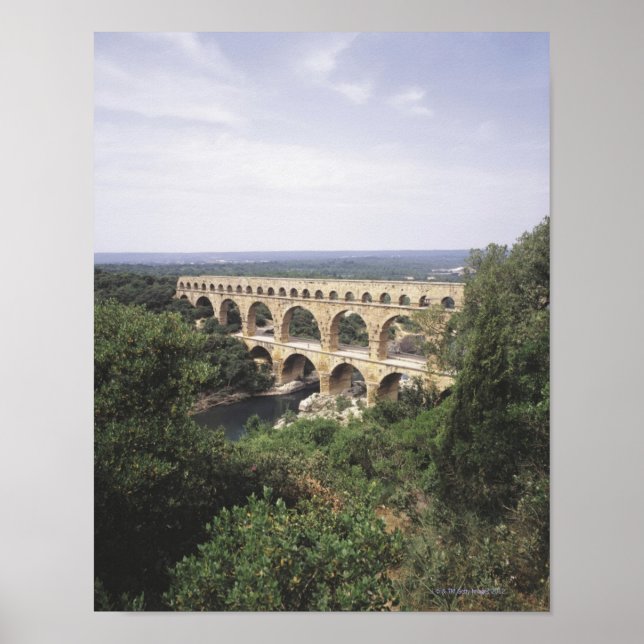 Póster Pont du Gard (Frente)