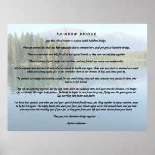 Poster Ponte 2 do arco-íris