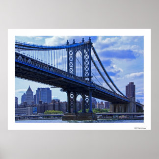 Póster Ponte A2 de Manhattan da NYC