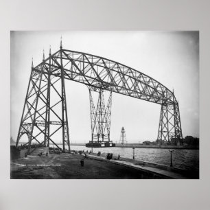 Póster Ponte aérea Duluth Minnesota