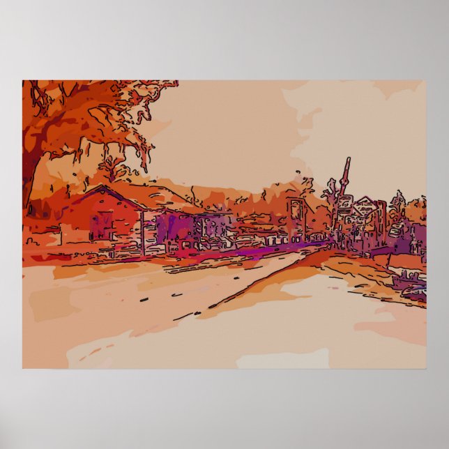 Poster Ponte Antiga Bayou Liberty (Frente)