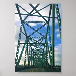 Poster Ponte Astoria-Megler, Astoria, Oregon
